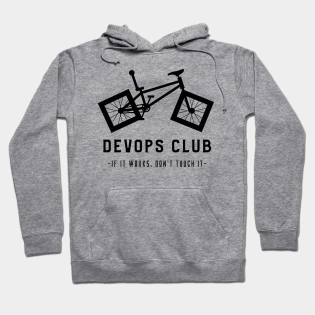 Devops club Hoodie by SashaShuba